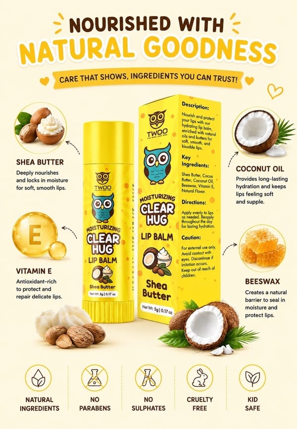 Moisturizing Clear Hug Lip Balm – thumbnail 3