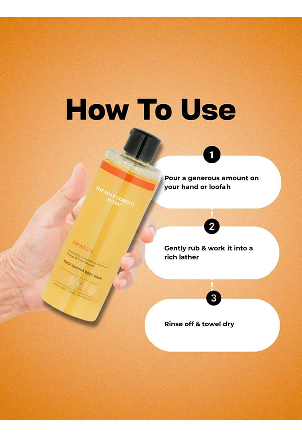 Tangy Orange Body Wash – thumbnail 3