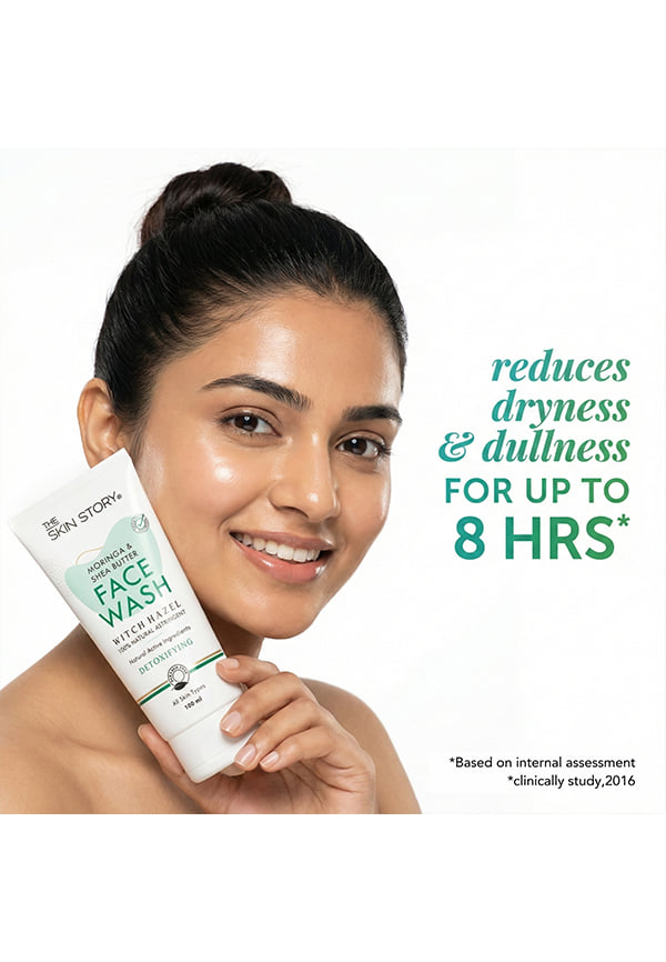Moringa & Shea Butter Detoxifying Face Wash With Natural Active Ingredients | For All Skin Types – thumbnail 2