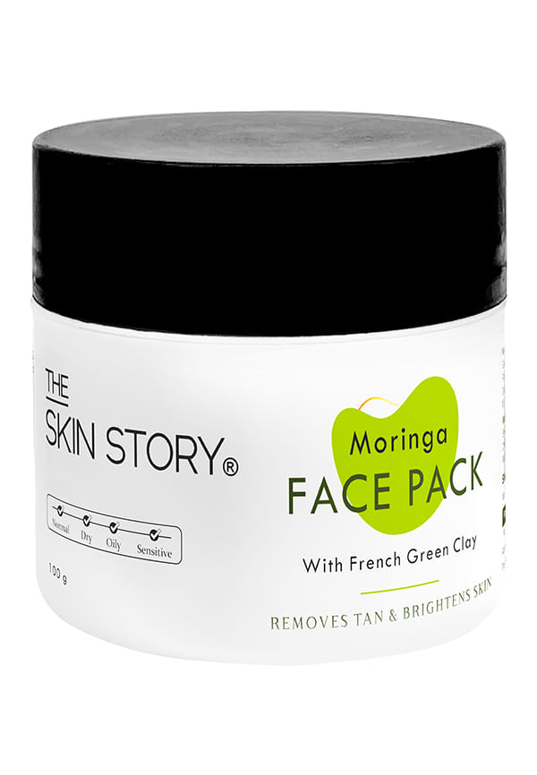 Moringa Face Pack | Removes Tan & Brightens Skin