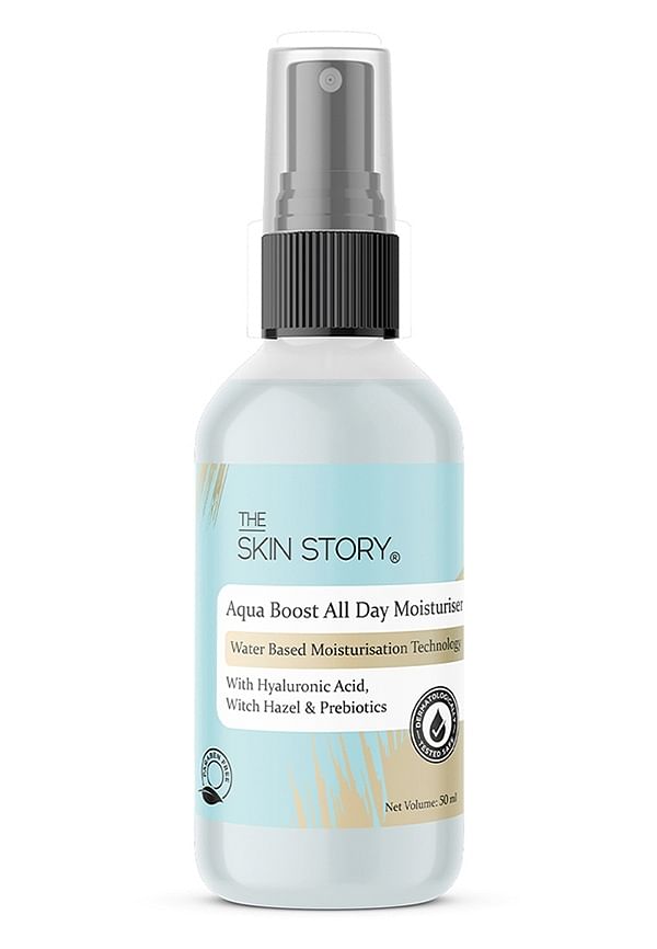 Aqua Boost All Day Moisturiser | Water Based Moisturizer With Hyaluronic Acid & Witch Hazel