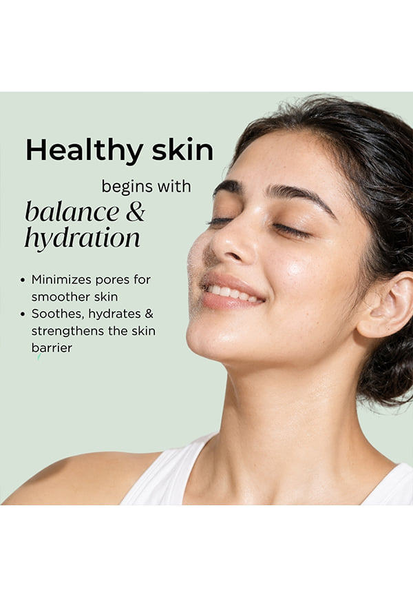 Alcohol Free Soothing & Pore Minimizing Moringa Toner | Tones & Hydrates Skin – thumbnail 4