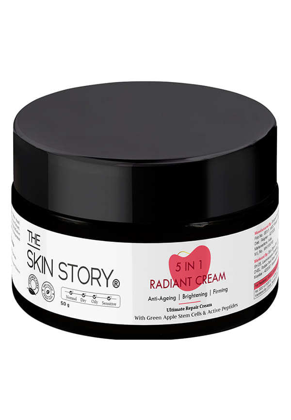 5 in 1 Radiant Cream Enriched With Green Apple Stem Cells | Moisturizing Repairing & Anti Aging