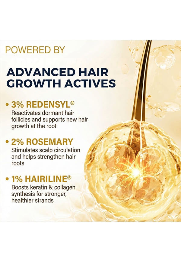 Hair Growth Serum With Redensyl For Hair Fall & Hair Thinning | Voluminous Hair & Reduced Hair Fall – thumbnail 6