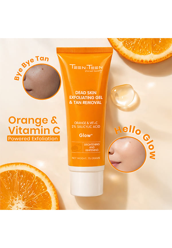 Dead Skin Exfoliating Gel & Tan Removal, Brightening & Whitening – thumbnail 3