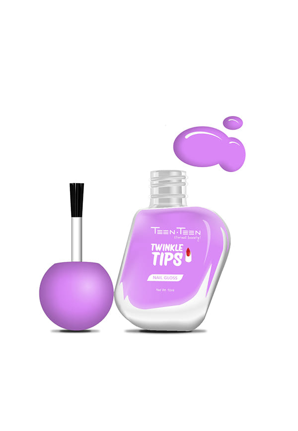 Twinkle Tips Gel Nail Color, Matte, Rich Pigment, Shine & Single Stork Nail Polish