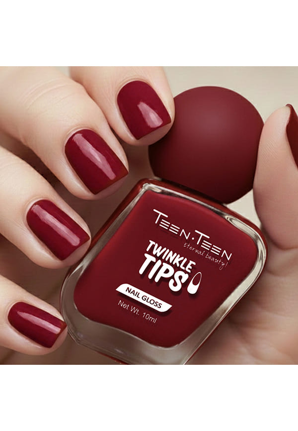 Twinkle Tips Gel Nail Color, Matte, Rich Pigment, Shine & Single Stork Nail Polish – thumbnail 2