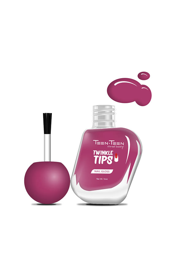 Twinkle Tips Gel Nail Color, Matte, Rich Pigment, Shine & Single Stork Nail Polish
