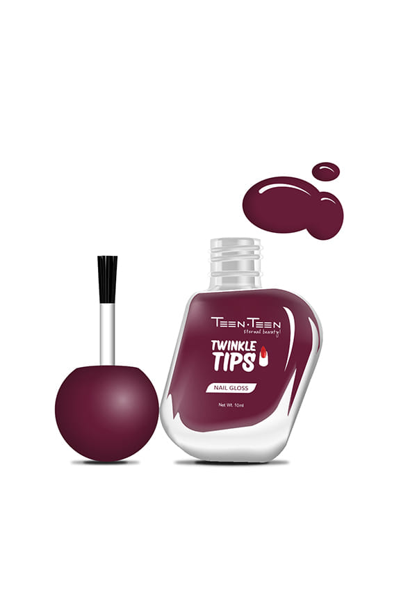 Twinkle Tips Gel Nail Color, Matte, Rich Pigment, Shine & Single Stork Nail Polish