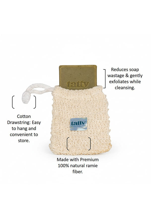 Soap Saver Pouch - Ramie Fiber – thumbnail 4