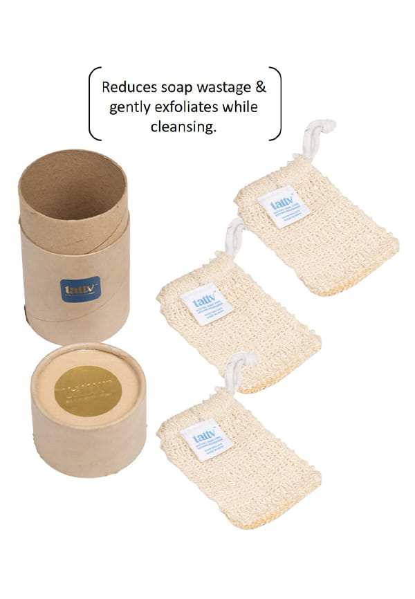 Soap Saver Pouch - Ramie Fiber – thumbnail 6