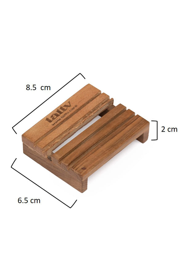 Soap Plate - Teak Wood – thumbnail 4