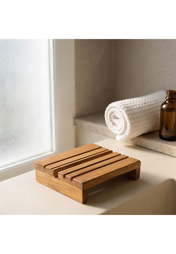 Soap Plate - Teak Wood – thumbnail 6
