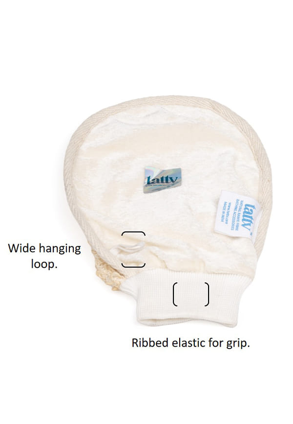 Bath Mitt - Ramie Fiber – thumbnail 2