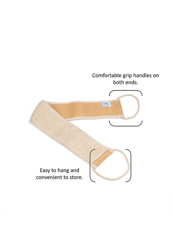 Back Scrub Belt - Ramie Fiber – thumbnail 3