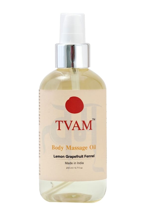 Body Massage Oil - Lemon Grapefruit Turmeric Body Massage Oil - Lemon Grapefruit Turmeric