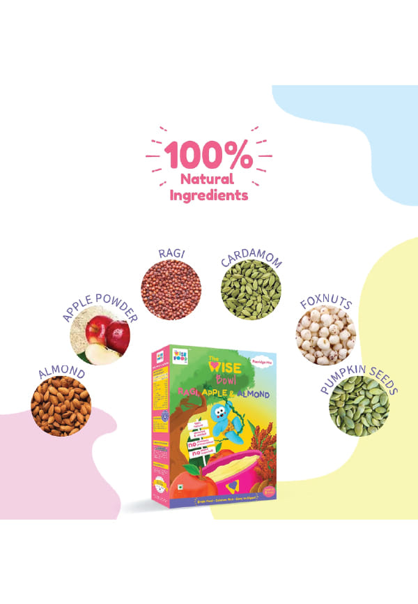Ragi Apple Almond Porridge Mix – thumbnail 4