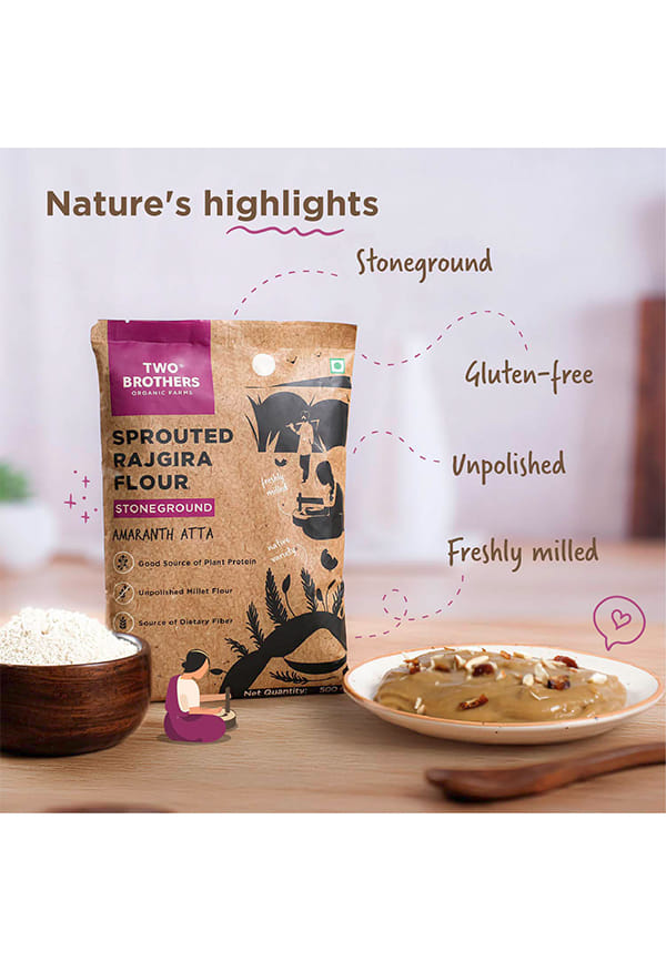 Rajgira Atta (Sprouted Amaranth Flour) – thumbnail 4