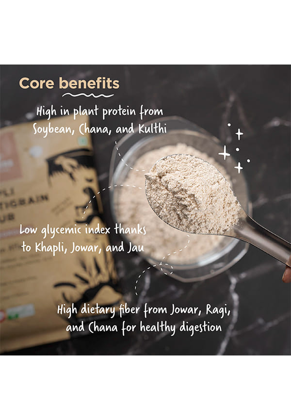 Khapli Multigrain Flour 8-grains-in-1 – thumbnail 4