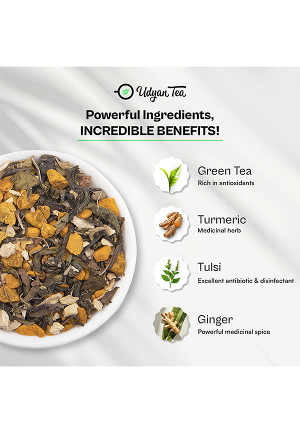 Turmeric Spice Green Tea – thumbnail 4