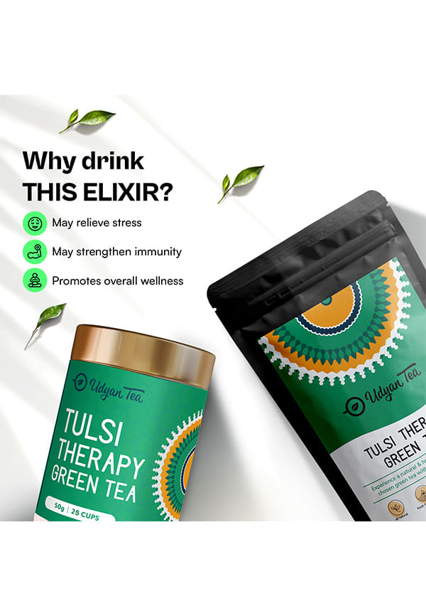 Tulsi Therapy Green Tea – thumbnail 5