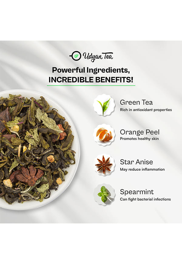 Zesty Orange Green Tea – thumbnail 4
