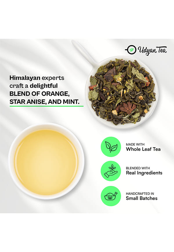Zesty Orange Green Tea – thumbnail 7