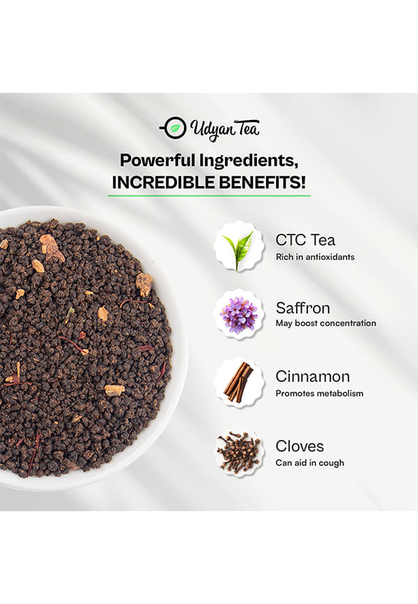 Saffron Chai Tea – thumbnail 4