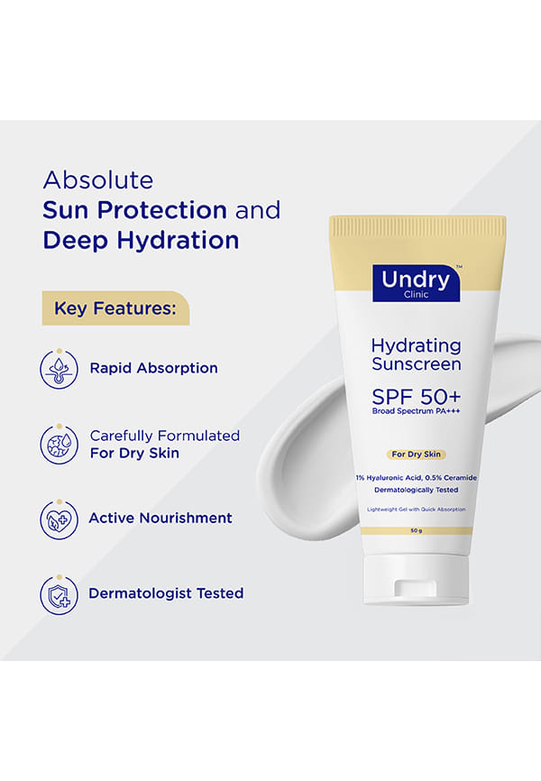 Hydrating Sunscreen for Dry Skin SPF 50 – thumbnail 2