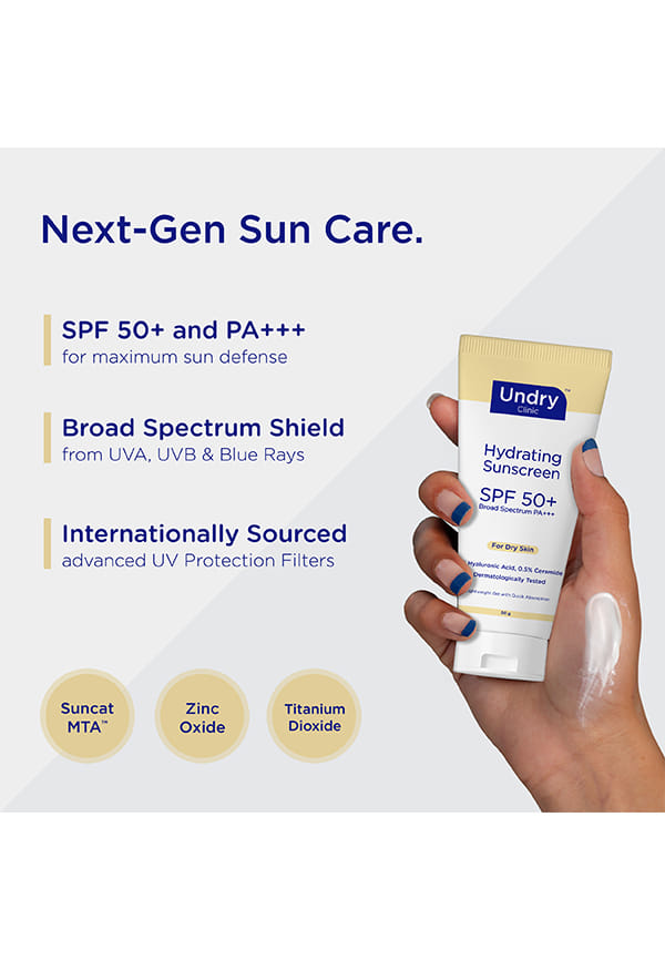 Hydrating Sunscreen for Dry Skin SPF 50 – thumbnail 3