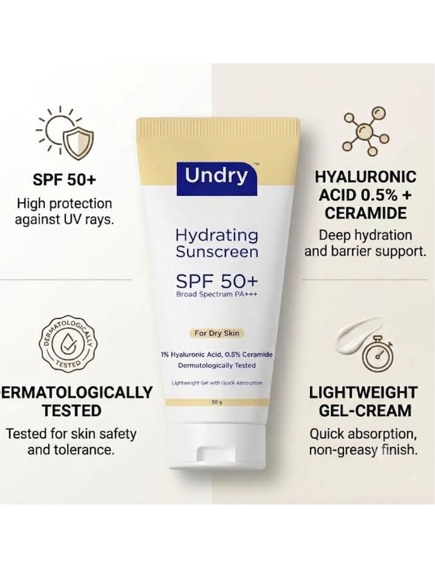 Hydrating Sunscreen for Dry Skin SPF 50 – thumbnail 9