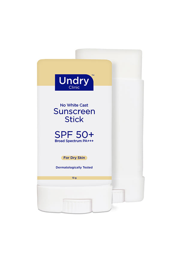 Sunscreen Stick SPF 50 for Face with Vitamin C; No White Cast