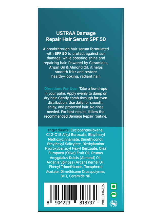 Damage Repair Hair Serum SPF 50 with Ceramide & Argan Oil – thumbnail 2