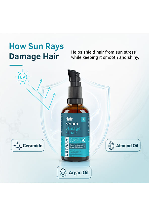 Damage Repair Hair Serum SPF 50 with Ceramide & Argan Oil – thumbnail 7