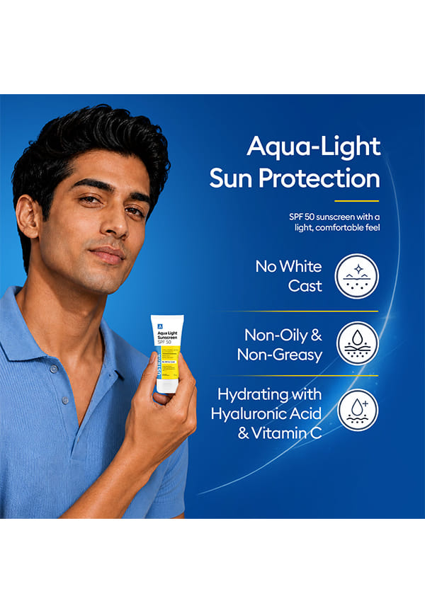 Aqua Light Sunscreen SPF 50 PA++++ with Vitamin C – thumbnail 3