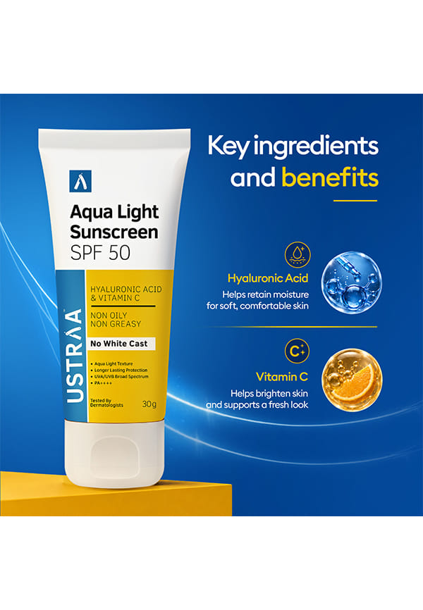Aqua Light Sunscreen SPF 50 PA++++ with Vitamin C – thumbnail 5