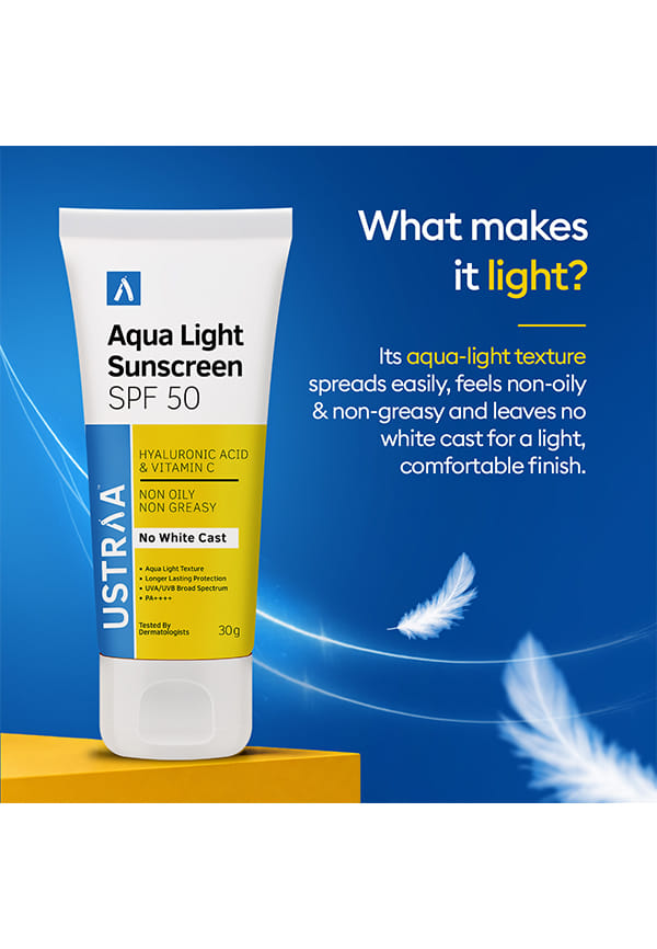 Aqua Light Sunscreen SPF 50 PA++++ with Vitamin C – thumbnail 7