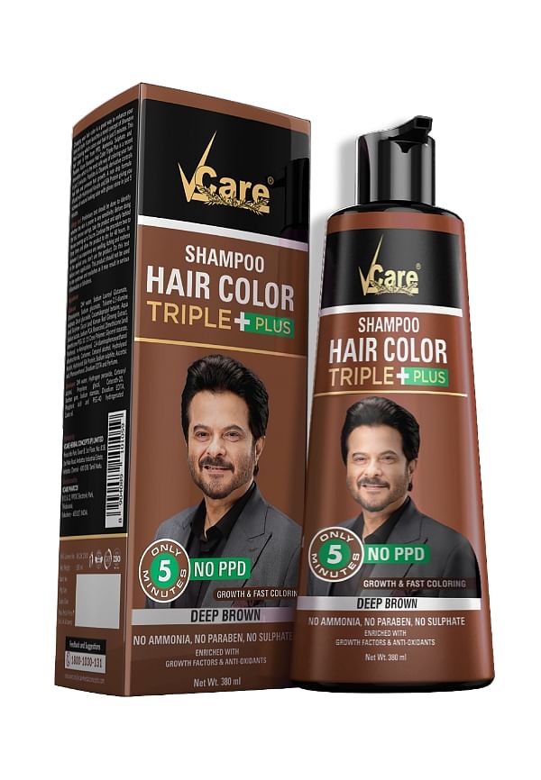 Shampoo Hair Color Triple Plus - Deep Brown