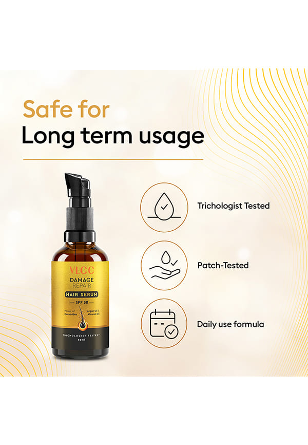 Damage Repair Hair Serum SPF 50 with Ceramide & Argan Oil – thumbnail 5