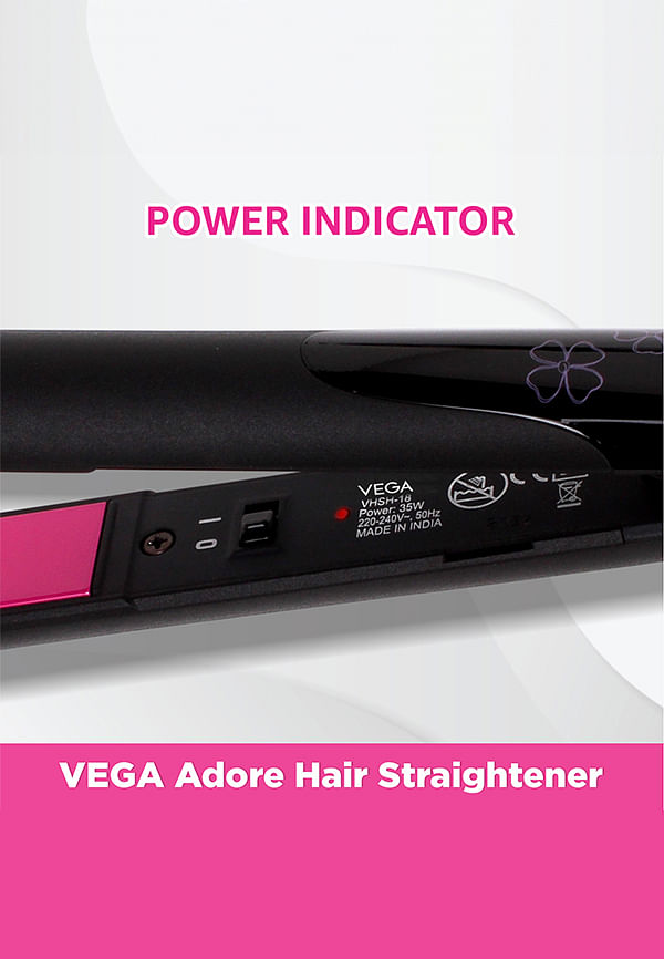 Vega vhsh 17 top hair straightener