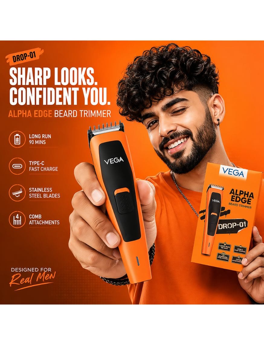 Alpha Edge Beard Trimmer for Men – thumbnail 4
