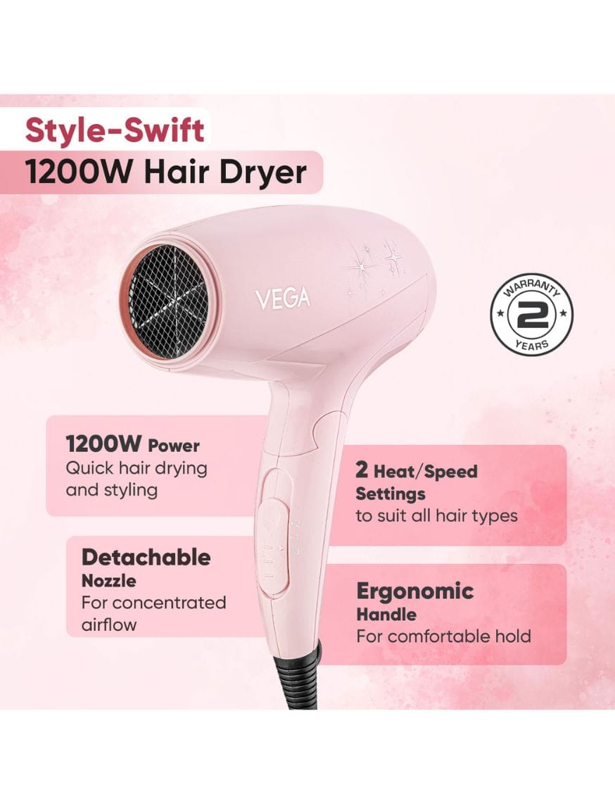 Style Swift Foldable Hair Dryer – thumbnail 2