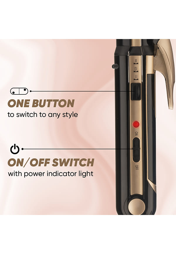 Hair Dryer & Straightener Combo: 3-in-1 Hair Styler & 1000W Hair Dryer – thumbnail 4