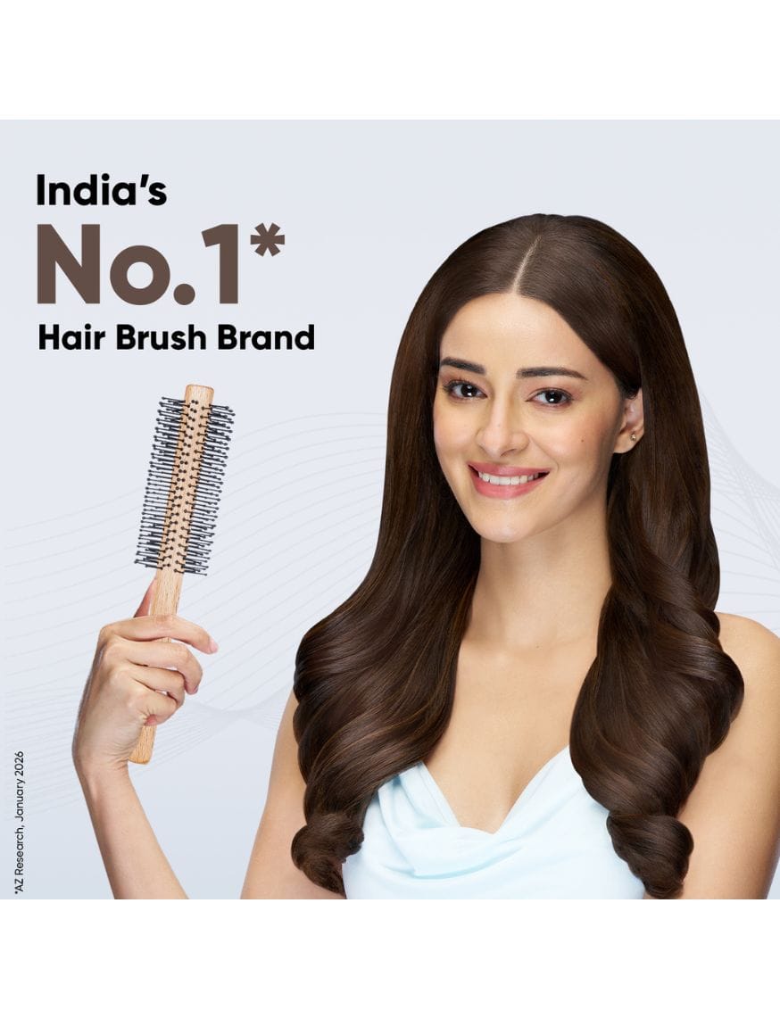 Wooden Round Hair Brush – thumbnail 2