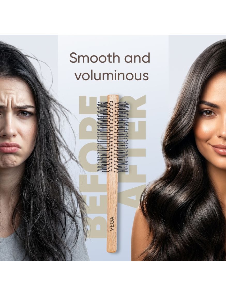 Wooden Round Hair Brush – thumbnail 8