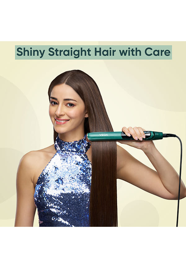Diva-Glam Hair Straightener with Keratin & Argan Oil Ceramic Plates, Quick Heat-up – thumbnail 3