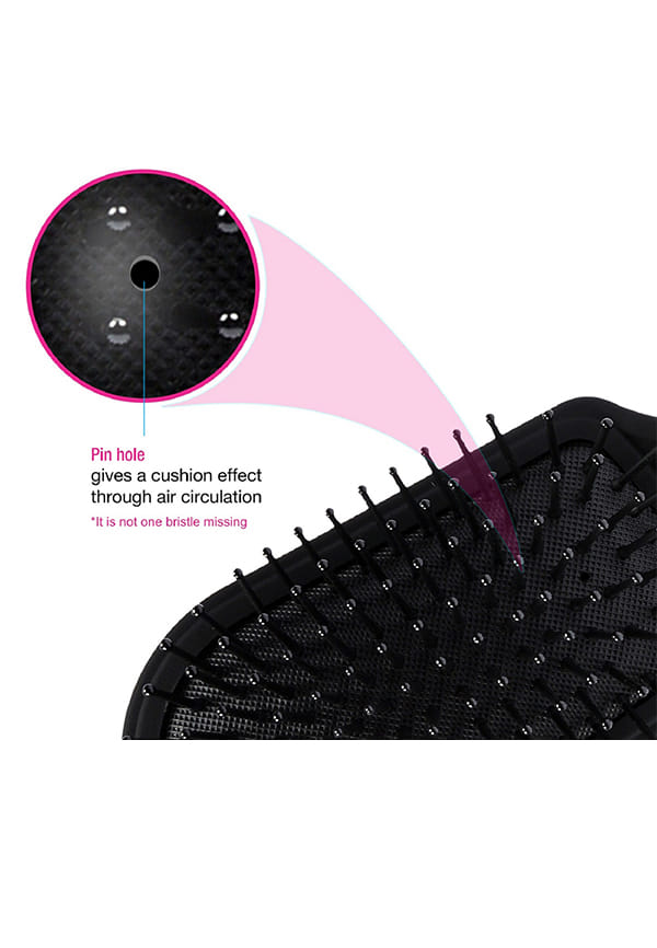 Cushioned Hair Brushfor Men & Women, All Hair Types (E5-CB) – thumbnail 5
