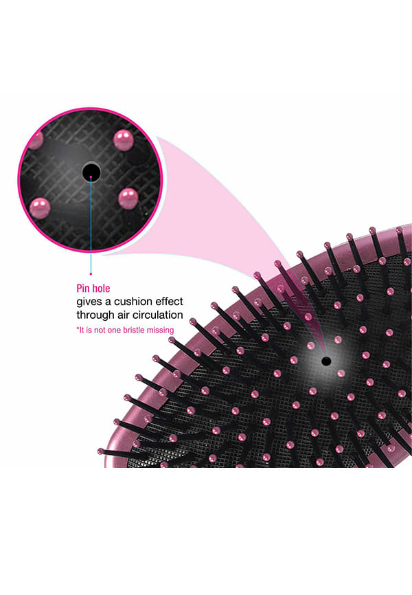 Cushioned Hair Brushfor Men & Women, All Hair Types (R1-CB) – thumbnail 5