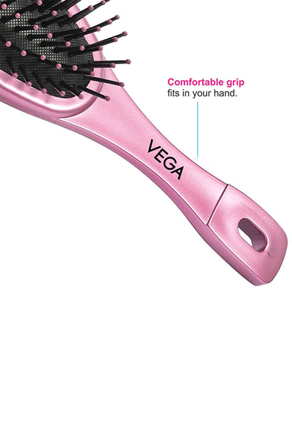 Cushioned Hair Brushfor Men & Women, All Hair Types (R1-CB) – thumbnail 7