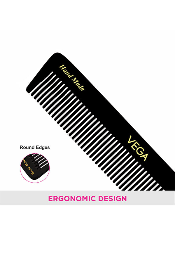 Dressing Hair Comb, Blackfor Men and Women, Handmade, (HMBC-119) – thumbnail 5